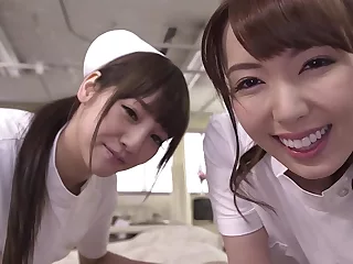 Yui Hatano with Rei Miziuna Trilogy nurses